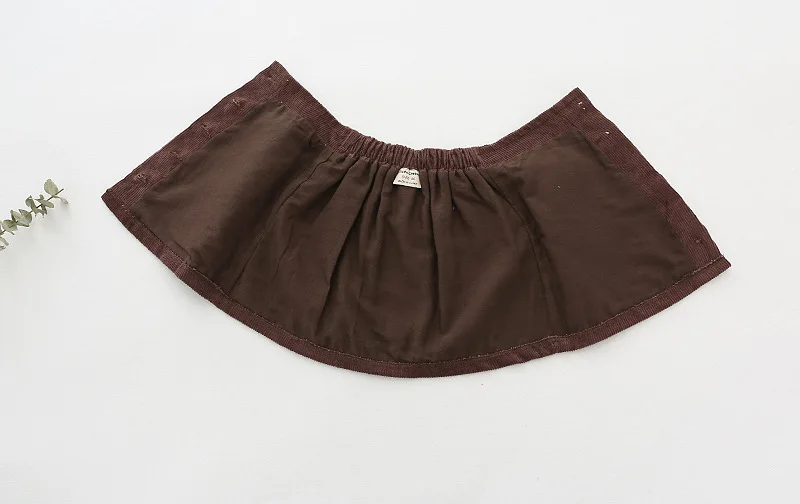 Детские юбки-пачки для девочек Однотонная юбка-пачка на пуговицах Детская одежда
