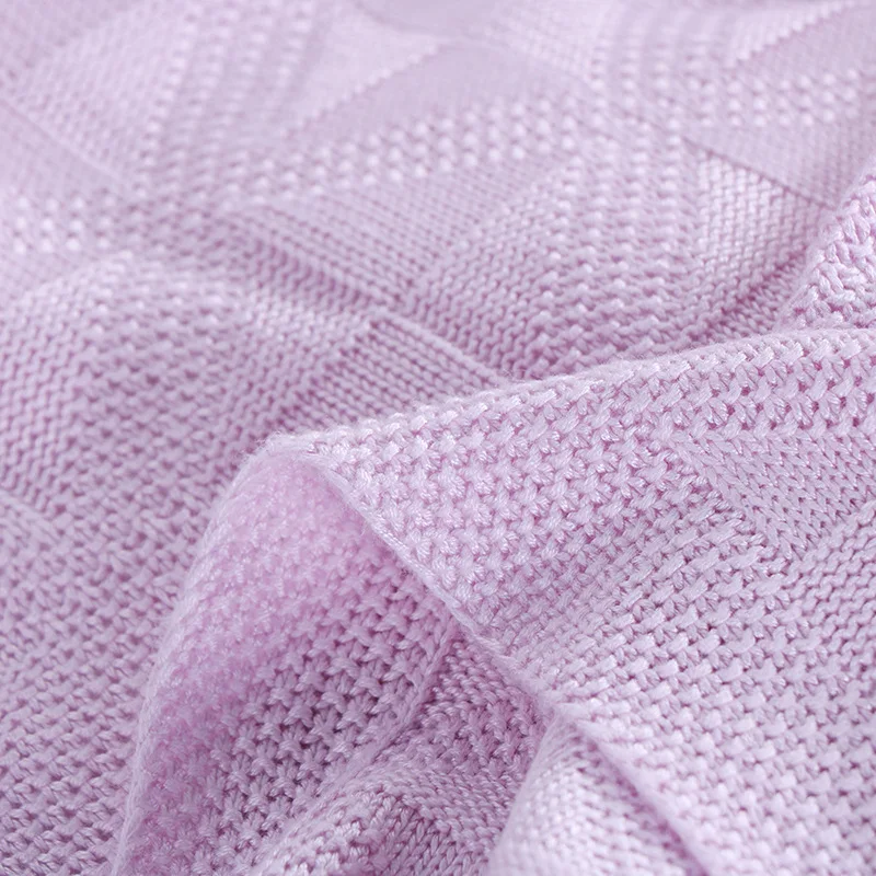 

New Style Knitted Blanket Bamboo Fiber Soft Blanket Cold Feeling Ice Silk Nap Blanket