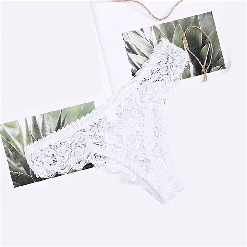 Япония Стиль Для женщин сексуальный G-задана трусики с низкой талией Нижнее белье