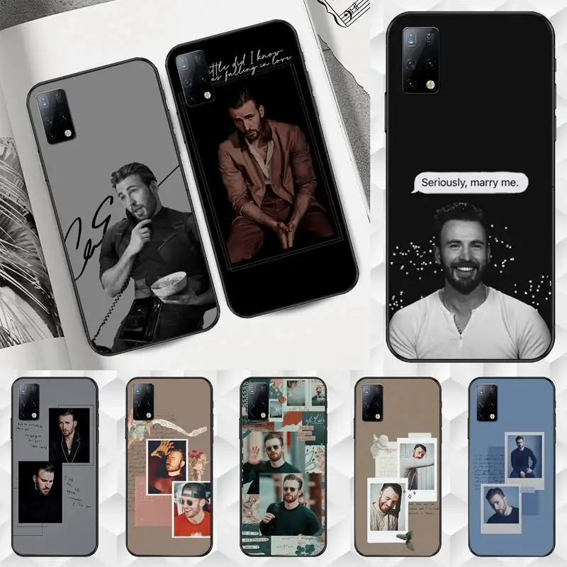 

Chris Evans Phone Case for Samsung A71 A80 A91 A01 A02 A11 A12 A21S A31 A32 A20E M10 M11 M20 M30 M31 M31S M21 cover