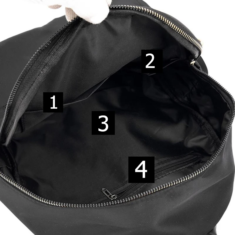 Рюкзак Coolcept женский из ткани Оксфорд комплект 2 предметов дорожный ранец на плечо