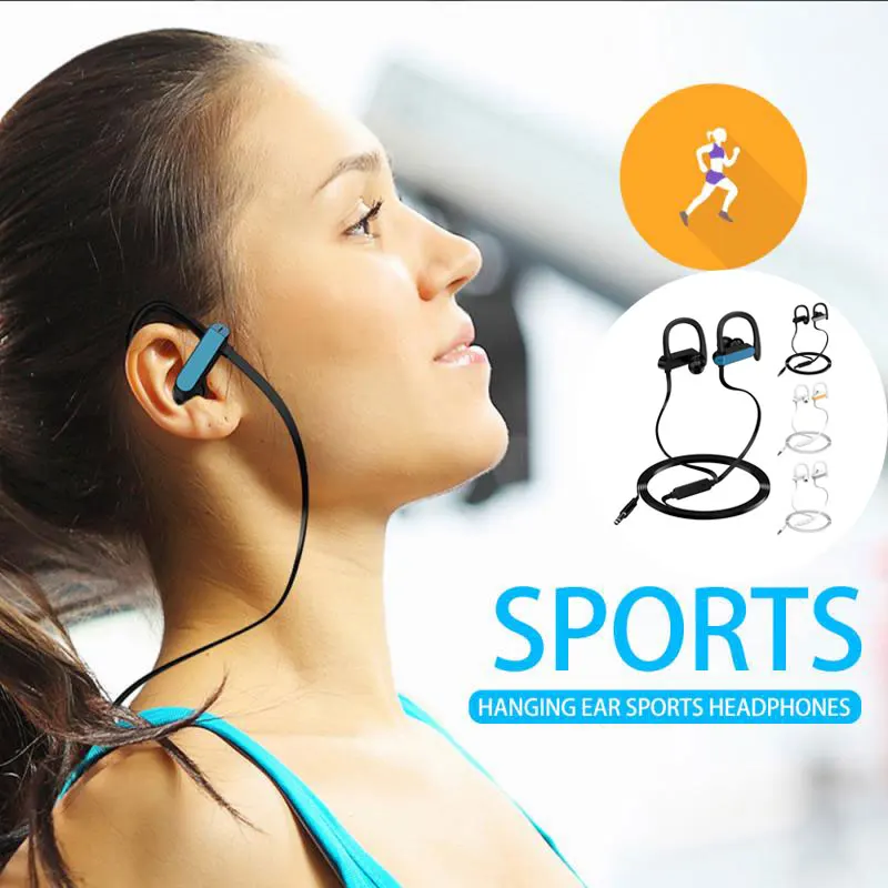 3 5 мм проводные наушники с микрофоном контроллер вкладыши ушной крючок Bluetooth