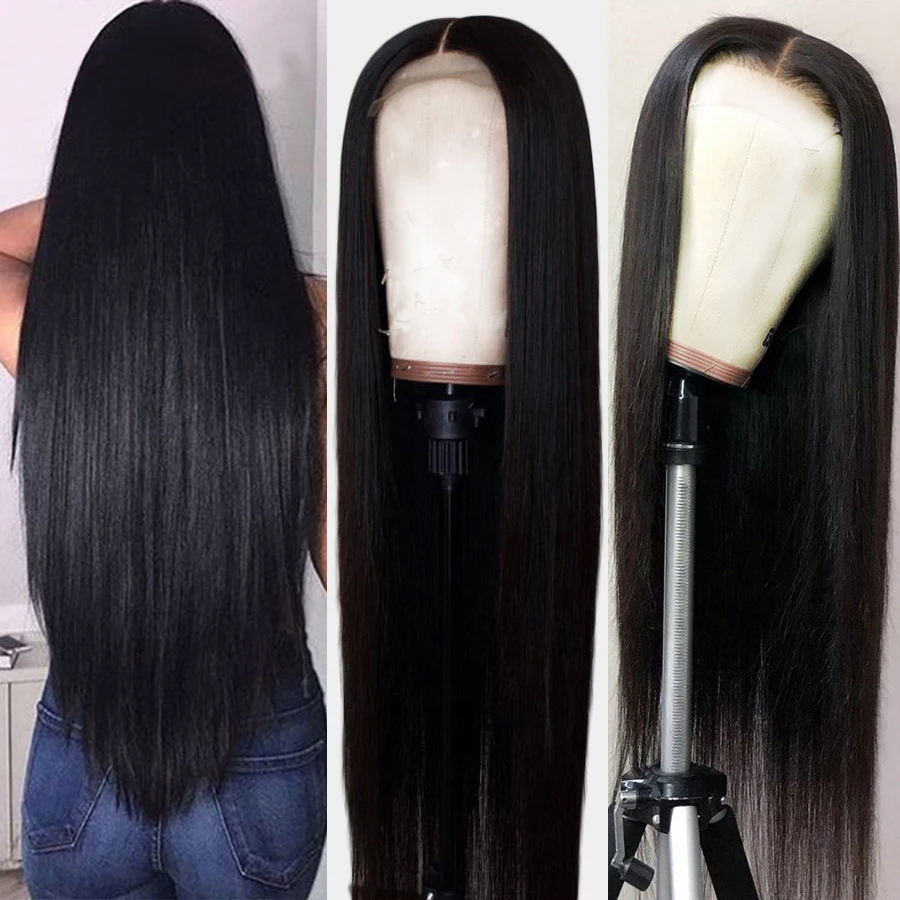 Beaudiva прямые кружевные передние парики женские бразильские волосы 13X4