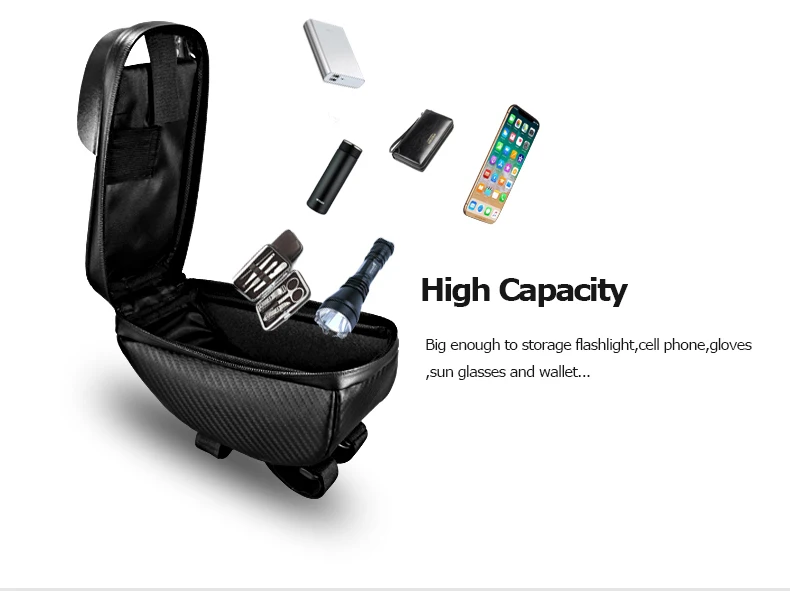 Roswheel Sahoo 112003 велосипедная трубка на руль, сумка для мобильного телефона, чехол, держатель, чехол, Паньер Для 6.5in Phone