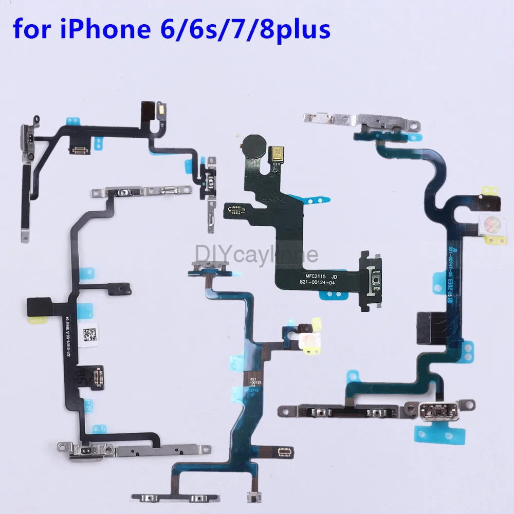 Замена металлического кронштейна для iPhone 6 plus 6S 7 8 Plus|Шлейфы мобильных телефонов| |