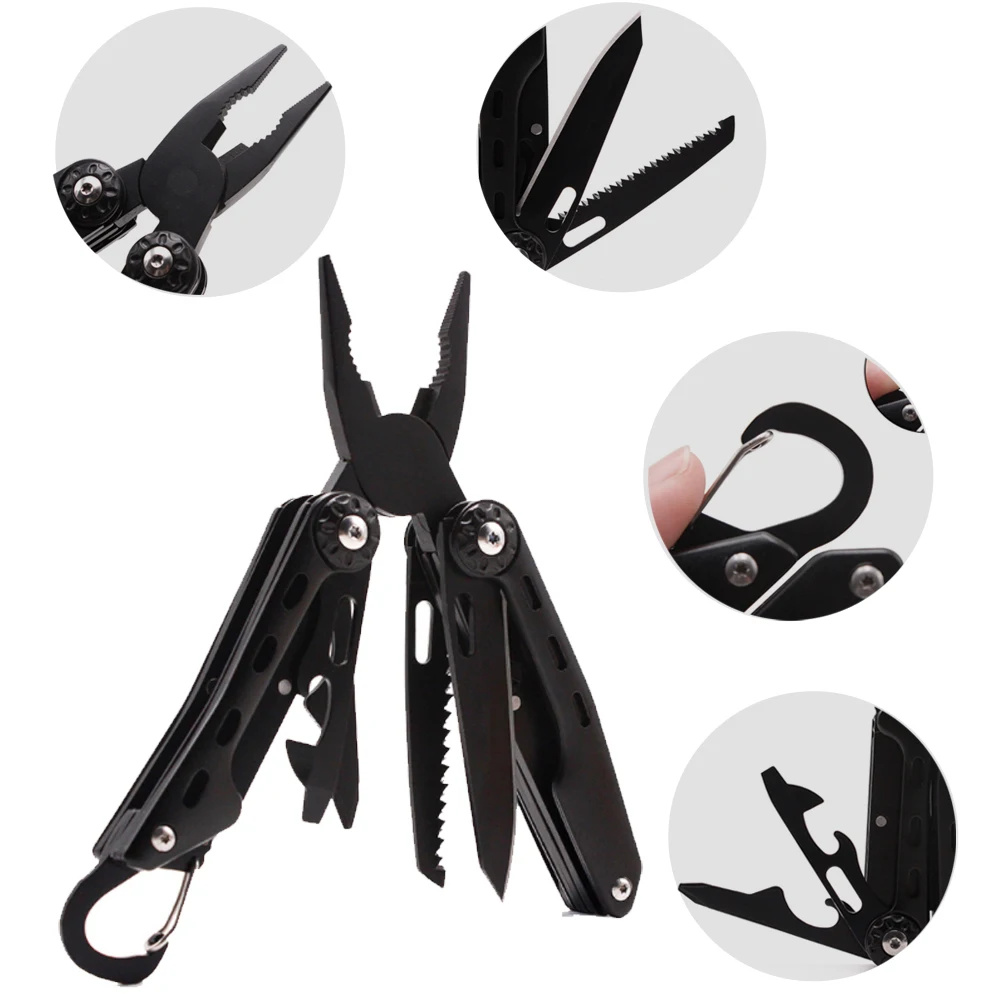 

Multi Tool Pliers Outdoor Camping Folding Survival Knife Multitool EDC Gear Fishing Plier New Design Multifunctional Tools