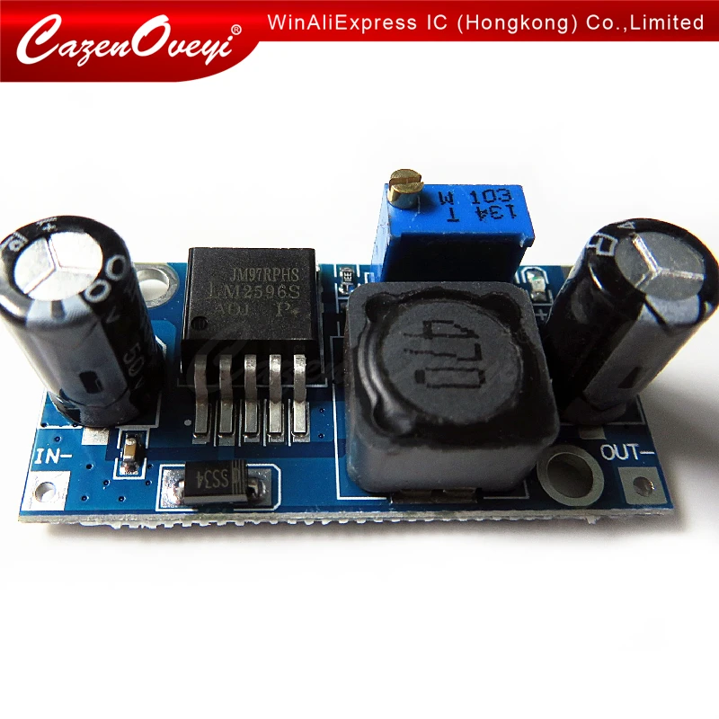 5 шт. / Лот DC-DC понижающий модуль преобразователя LM2596 DC регулируемый регулятор