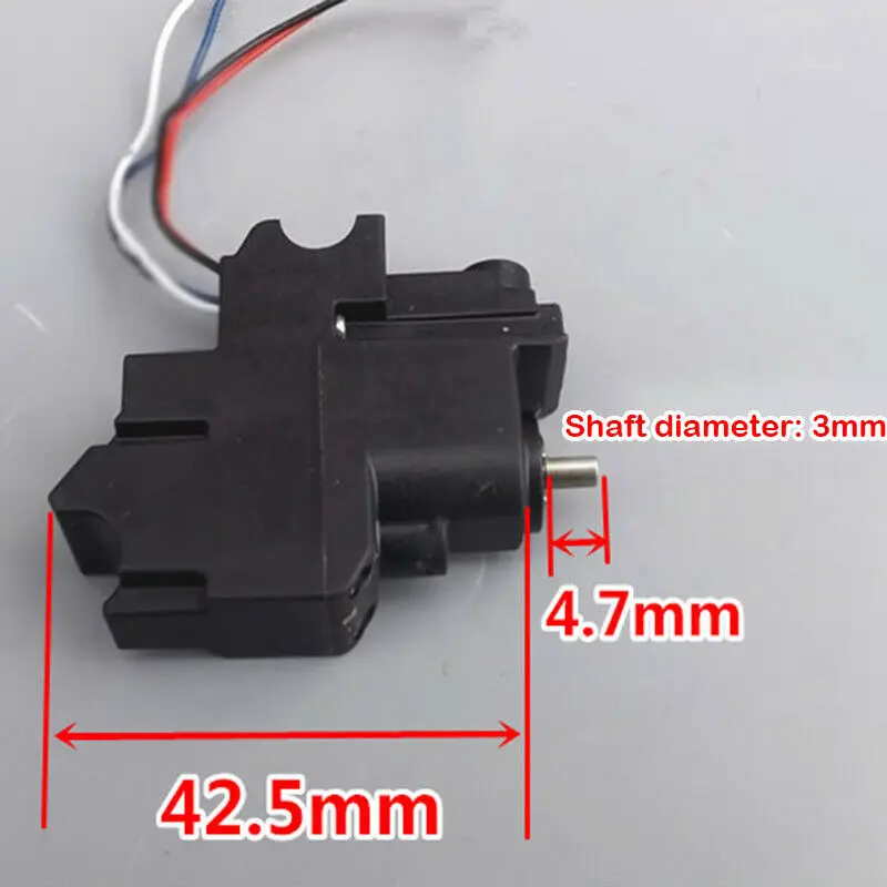 Микро мини электродвигатель DC 3V 5V 4 2 V 265RPM CW CCW водонепроницаемый редуктор