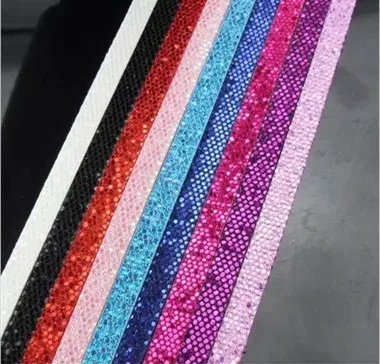 Пояс с блестками из искусственной кожи 1 м длина DIY браслет и брелок для ключей в