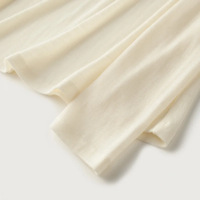 Свитер из 100% шерсти мериноса женский осенне-зимний вязаный с длинным рукавом в