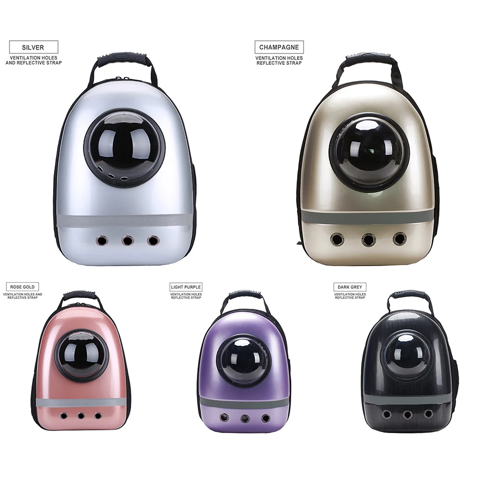 

Cat bag Breathable Portable Pet Carrier Bag Outdoor Travel backpack for cat and dog Transparent Space pet Backpack