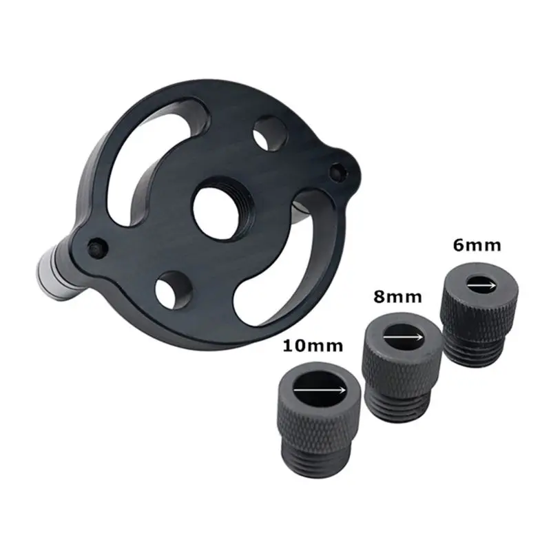 

6/8/10mm Vertical Pocket Hole Jig Self Centering Dowelling Jig Hole Puncher Locator Drill Guide For Woodworking Carpentry Tools