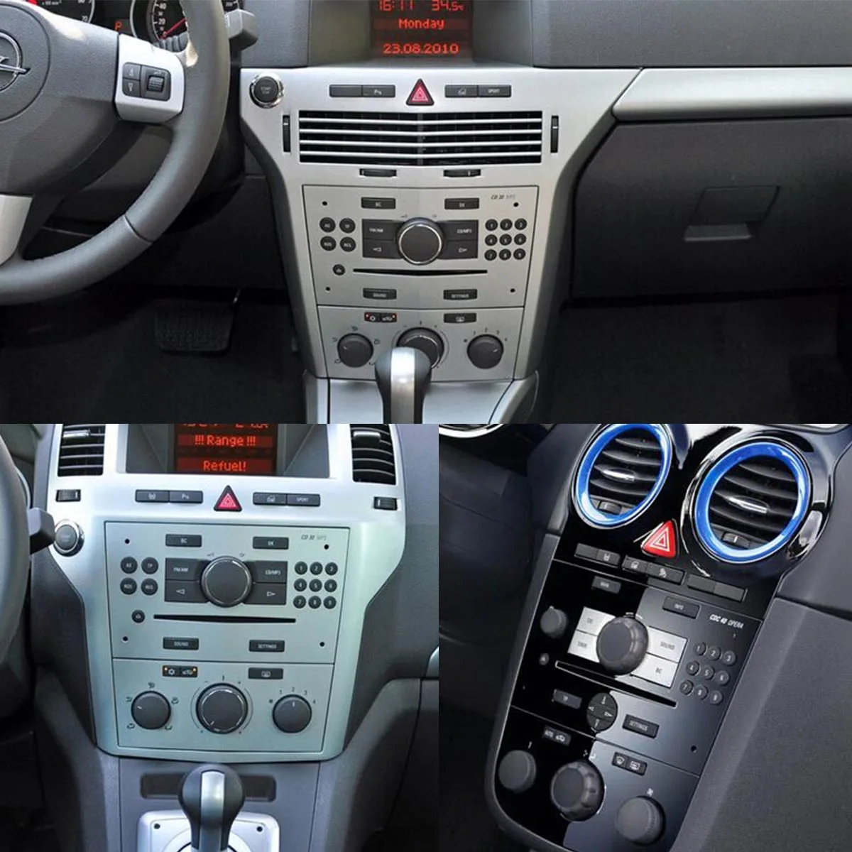Автомобильная стереосистема 6 + 128G Android 11 мультимедийный DVD-плеер с GPS для Opel Astra H