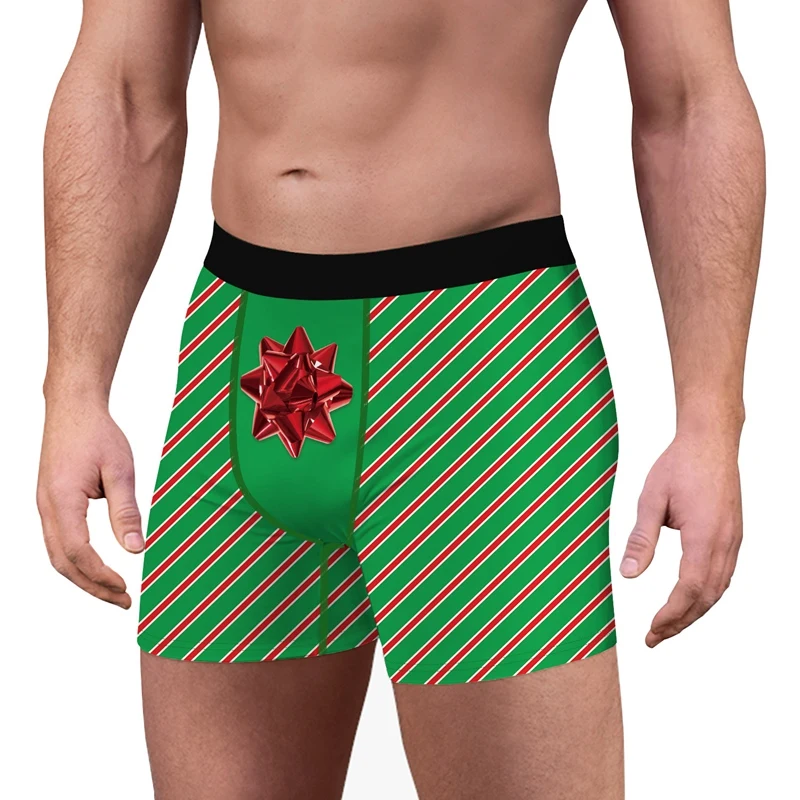 

Fashionable Printing Men'S Fashionable Breathable Underwear Sterile Comfortable Inner Wear Boxer Briefs