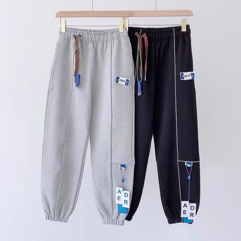 

Светоотражающие спортивные брюки 2021s ADER 3M, уличные мужские брюки, мужские брюки, кружевные осенне-зимние теплые брюки, мужская одежда