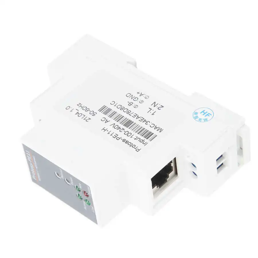 RS485 to WIFI Serial Server Rail Mounting Ethernet Network Module 9-50VDC 10W | Обустройство дома