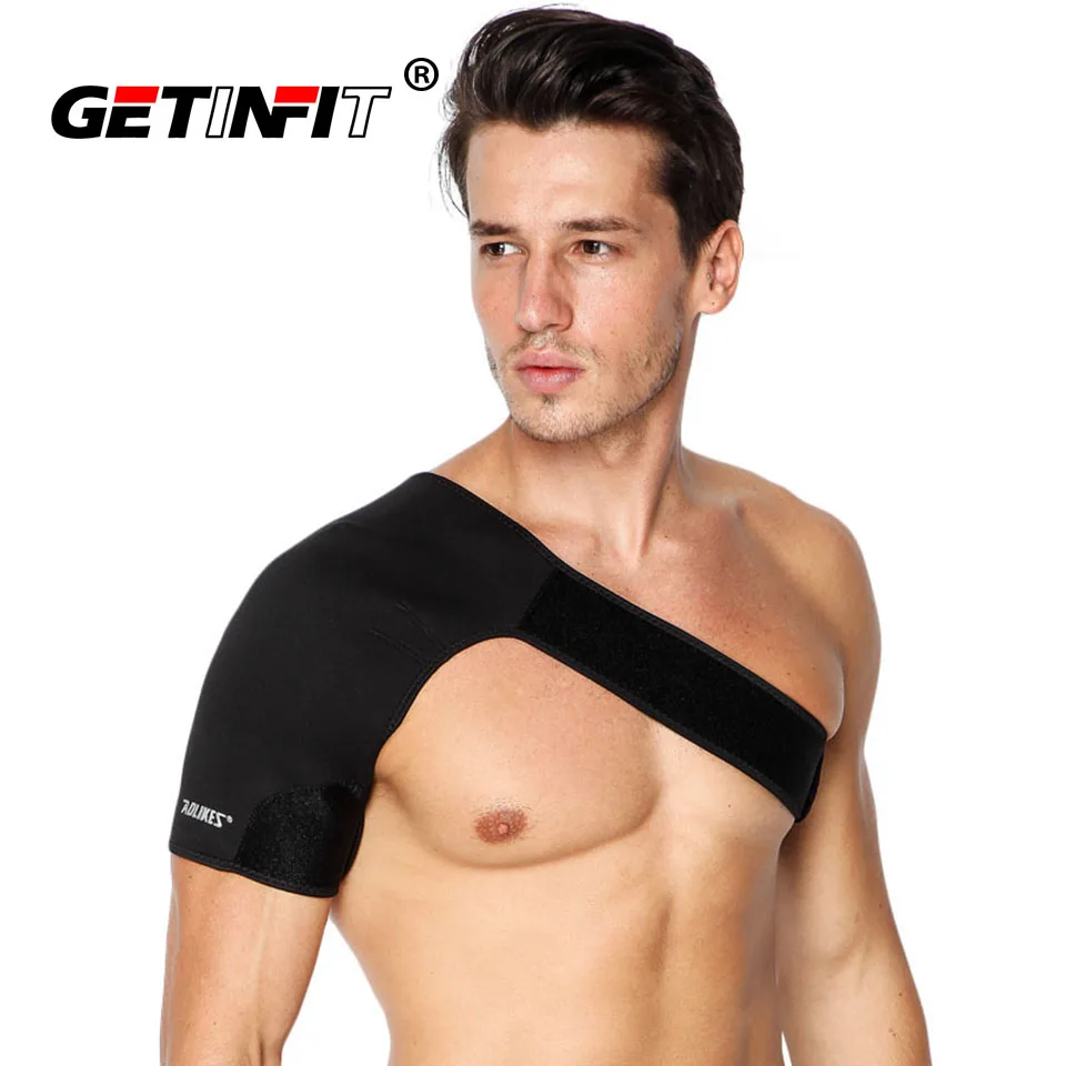 

1 шт. Спортивные Компрессионные бандажа колено на Обёрточная бумага ремень унисекс дышащая регулируемый плечевой Поддержка Скоба для пришивными манжетами, верхняя одежда рельеф травмы