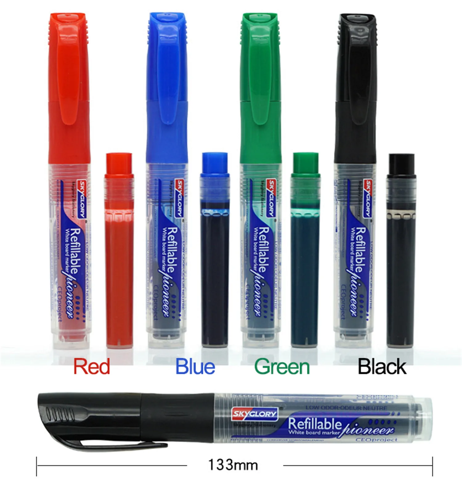 4 шт./компл. стираемый маркер для белой доски ручка набор чернил Повторное