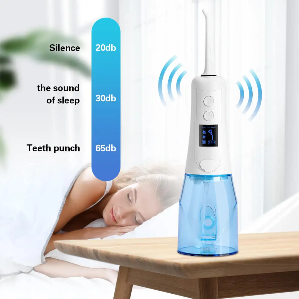 Azdent новейший ирригатор для полости рта портативный воды USB 350 мл светодиодный