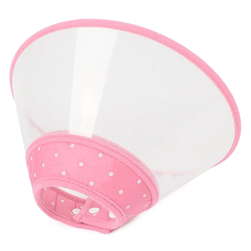 2020 прозрачные ошейники для домашних животных Элизабет Круглые Ошейники кошек и