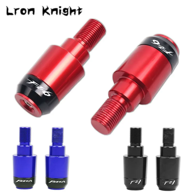 

For YAMAHA FZ1 FZ6 FZ8 FAZER FZ6R FZR600 FZ1S 1000N Motorcycle CNC Aluminum End Plug Slider Handlebar Grips Ends Caps Cover