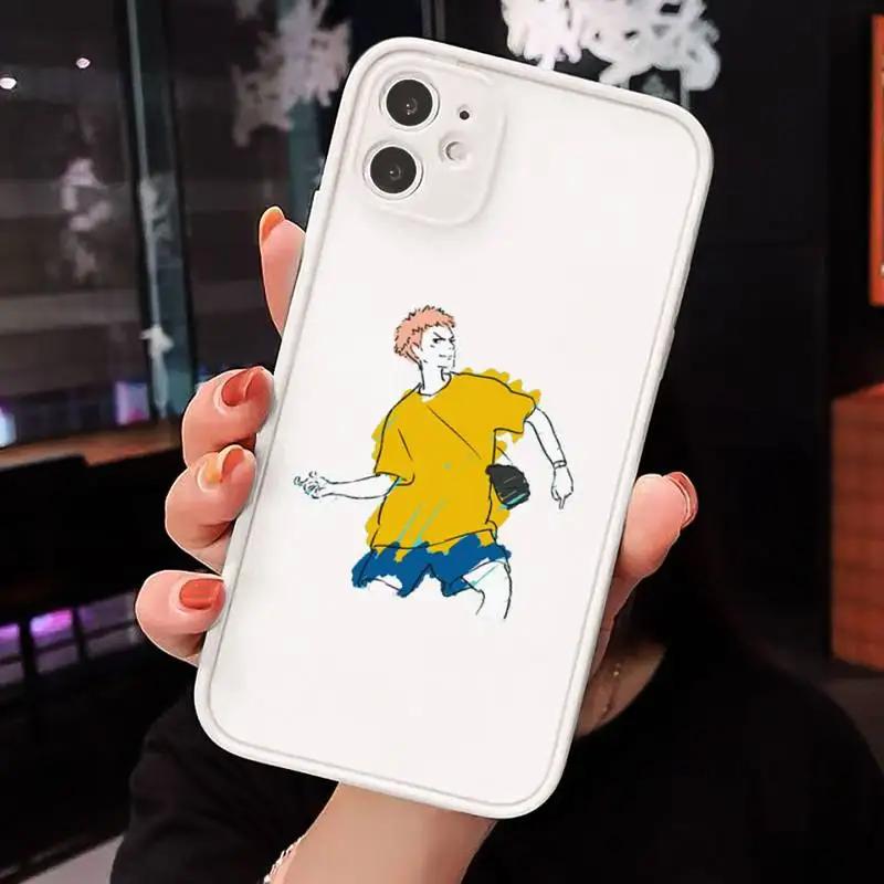 

Jujutsu Kaisen Phone Case Clear matte transparent For white iPhone 7 8 x xs xr 11 12 pro plus max mini Funda