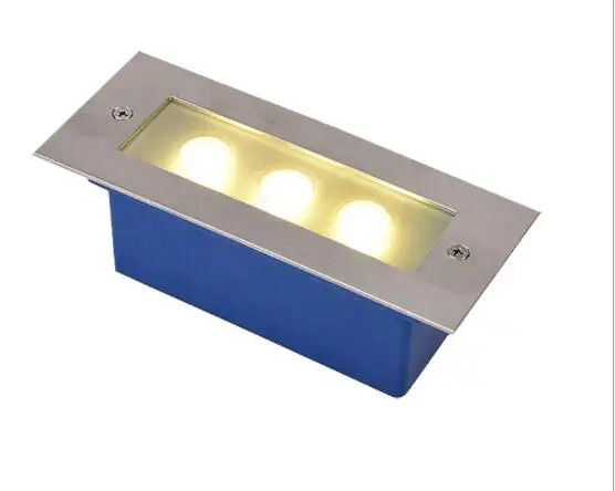 Светодиодный светильник для лестниц 3 Вт встраиваемый напольный пейзаж