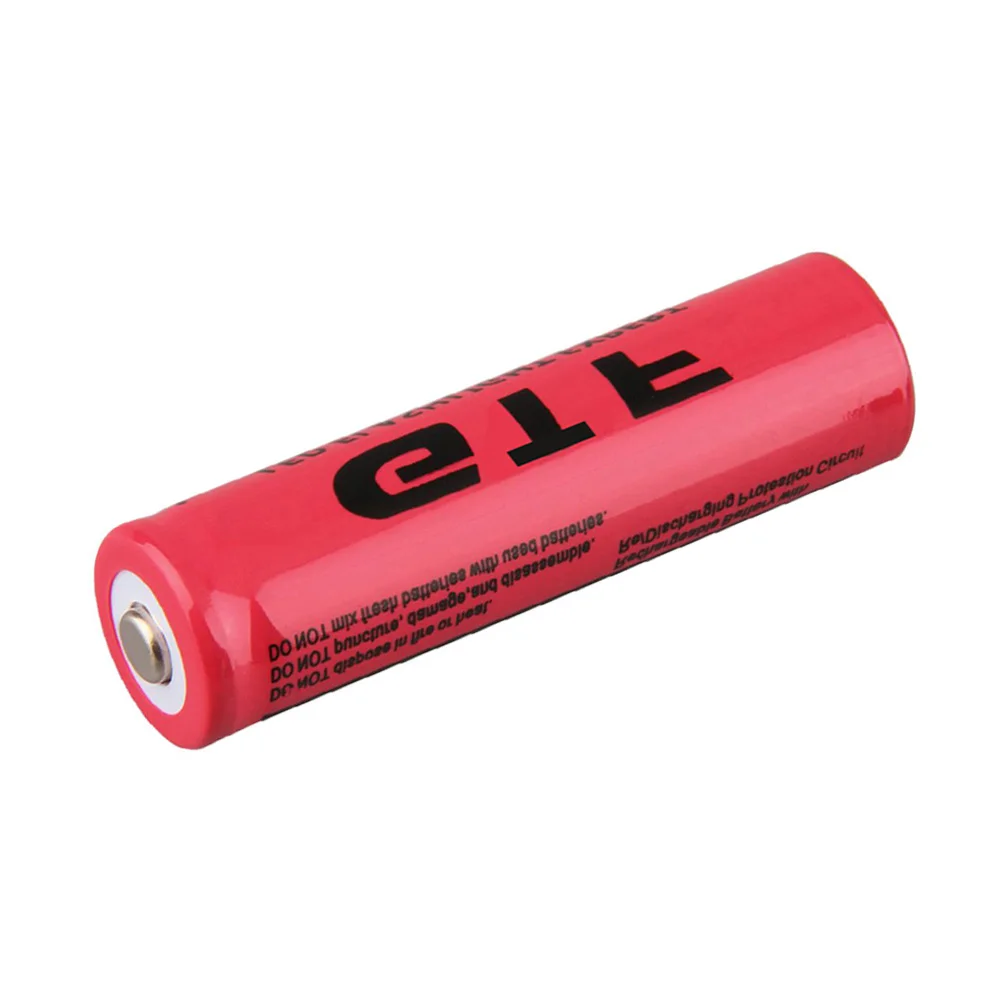 4 шт. остроконечный Топ GTF 18650 аккумуляторные батареи 3 7 V 9800mAh литиевая батарея для