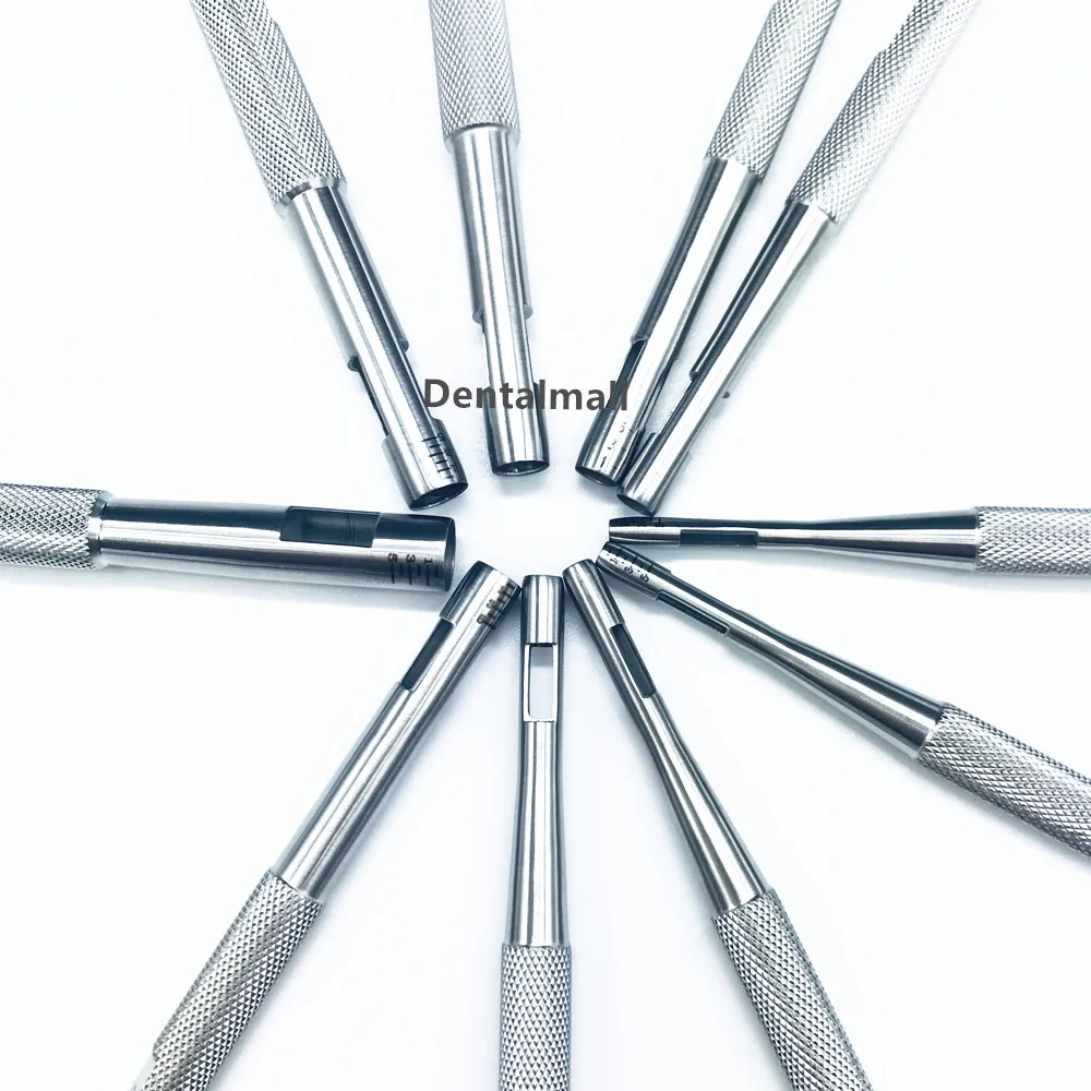 Дермальный дырокол для биопсии инструмент пирсинга кожи тела из нержавеющей