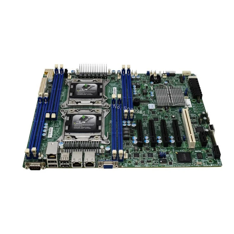 X9DRL-iF материнская плата поддерживает E5-2600 CPU LGA2011 256GB для Intel 602 DDR3 ATX VGA б/у |