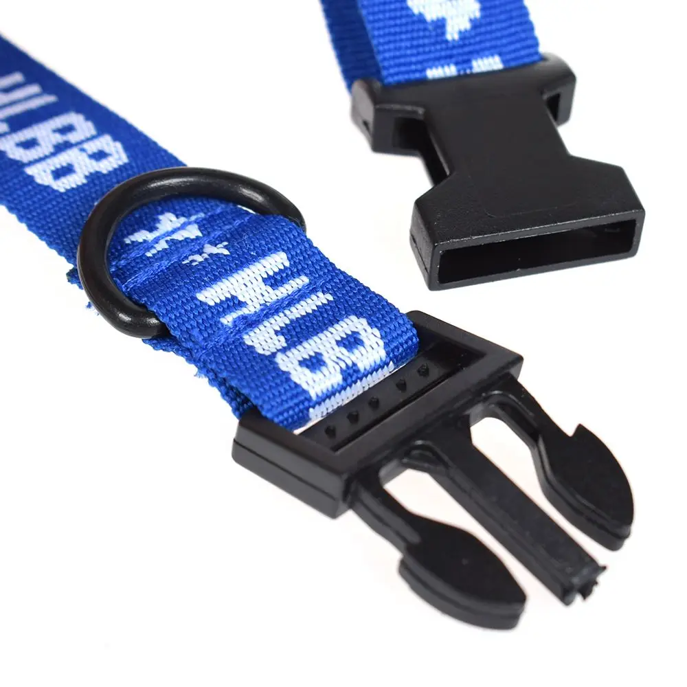 

4 in1 Effective Anti Fleas & Ticks & Mosquitoes Collar For Dog Adjustable Polyester Blue Dog Collar Hot Sale Pet Supplies