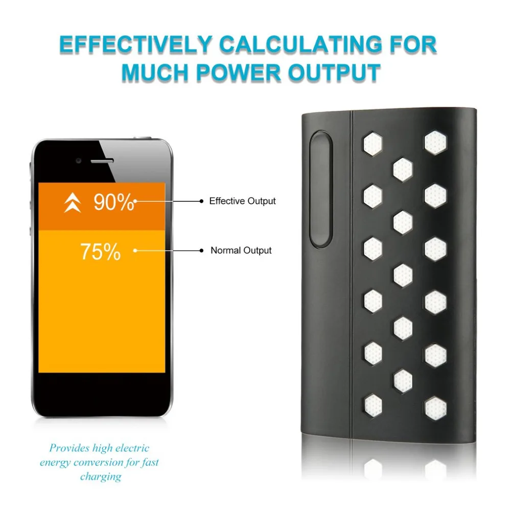Портативное зарядное устройство с usb 3000 мАч power Bank usb зарядка порты, для мобильных телефонов портативное зарядное устройство чехол 5 В/1 А для телефона Android дропшиппинг