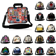 Duo Zippers Laptop Messenger Briefcase 10/12/13/14/15/17/11.6 inch Notebook Shoulder Strap Carry Bag Case For Lenovo Yoga Huawei