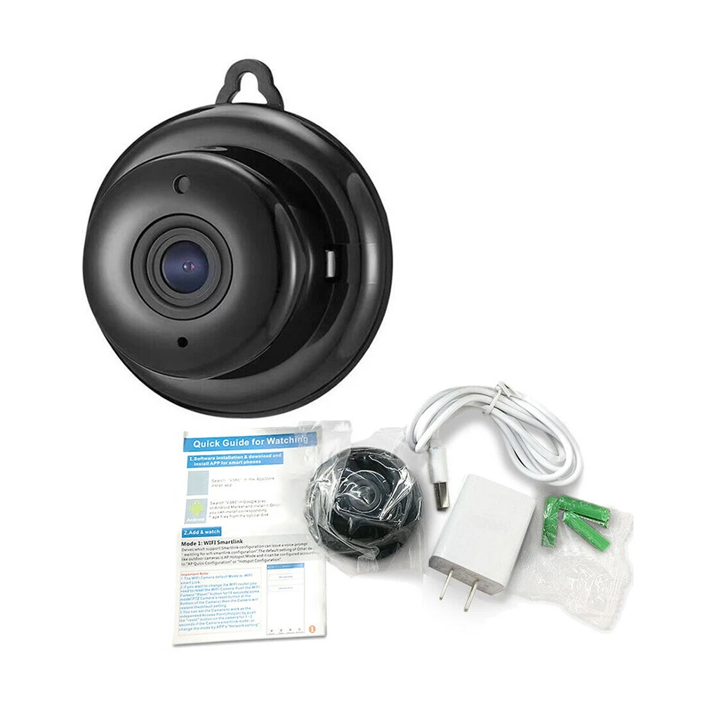 Мини камера беспроводная Wi Fi IP безопасности видеокамера HD 1080P DV DVR инфракрасное
