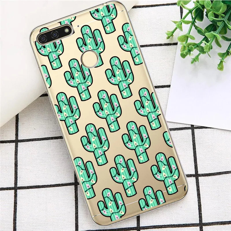 Фламинго роскошный для huawei Y5 Y6 II Prime Nova 2 3 4 3i Plus чехол для телефона Etui funda etui capinha capa CUTE