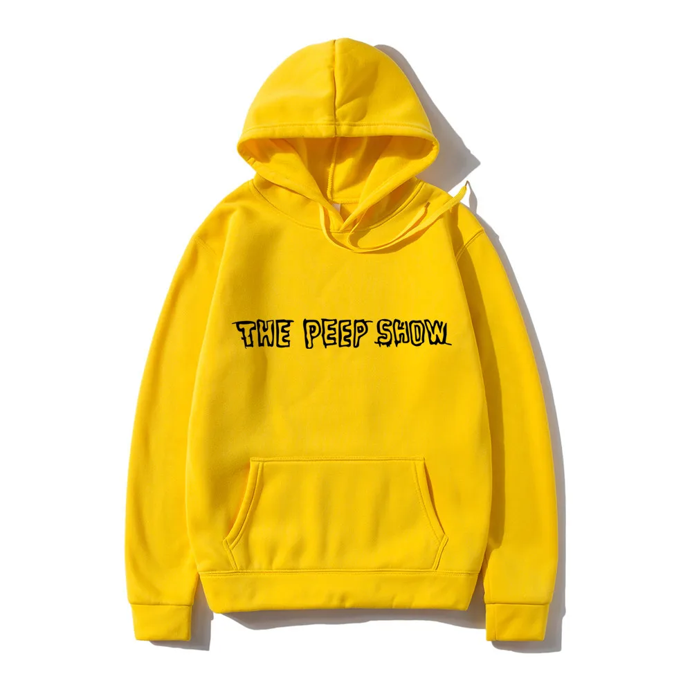 Толстовки с капюшоном Lil Peep для мужчин и женщин свитшоты принтом PEEP SHOW пуловер Cry