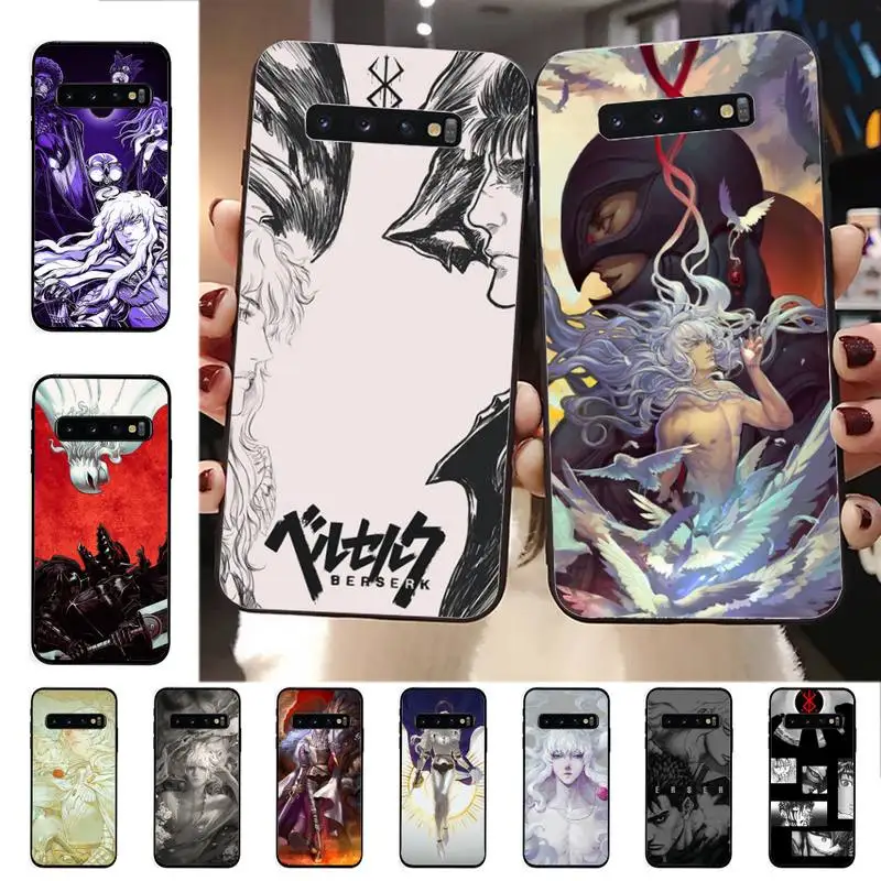

YNDFCNB Berserk Anime Guts Griffith Phone Case for Samsung S10 21 20 9 8 plus lite S20 UlTRA 7edge