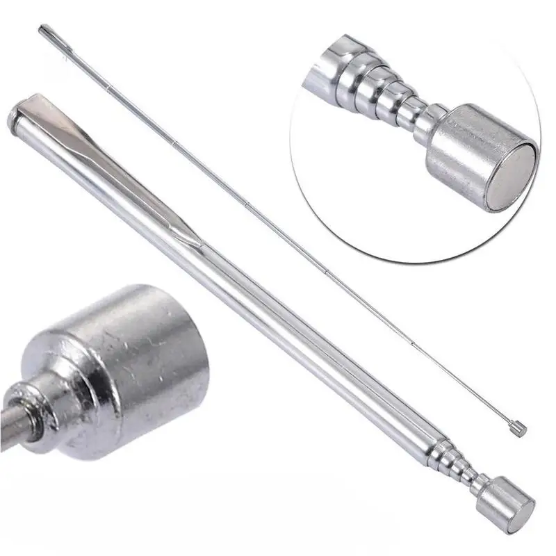 

1PC Mini Portable Telescopic Magnetic Magnet Pen Handy Tool Capacity For Picking Up Nut Bolt Extendable Pickup Rod Stick
