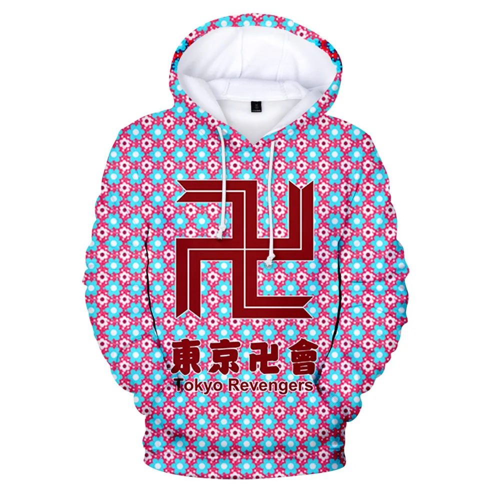 

2021 New Arrival Tokyo Avenger Hoodies Men /Women Harajuku Hoody Sweatshirts 3D Print Hooded Autumn Winter Pullover Clothes