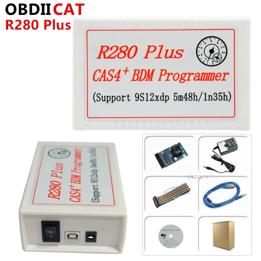DHL Free R280 CAS4 BDM programmer Plus support CAS EWS4 EZS MC9S12XEP100 Chip (5M48H/1N35H) | Автомобили и мотоциклы