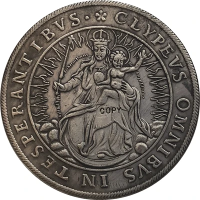 1625 немецкий 1 thaler ilian maximi копия монет|Безвалютные монеты| |