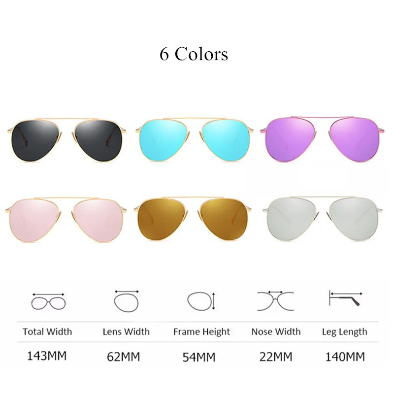 

Luxury Brand Women's Sunglasses 2021 Trend Pilot Sunglass Female Retro Vintage Mirror Sun Glasses For Women Fashion Shades UV400