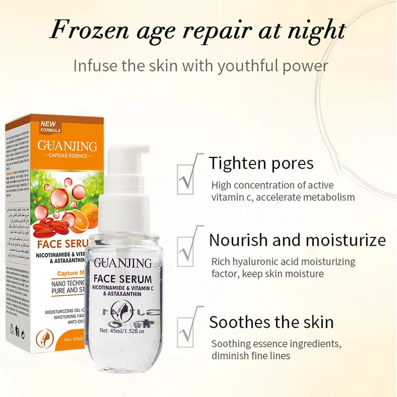 

Niacinamide stock solution Dark Spot Corrector Whitening Serum Face Bleaching Serum Brighten Blemish Freckle Remover