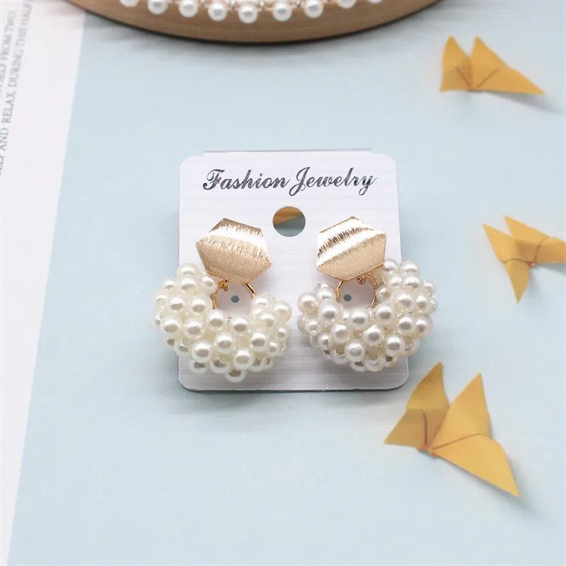 2019 новый дизайн модные ювелирные изделия элегантные плетеные вручную жемчужные