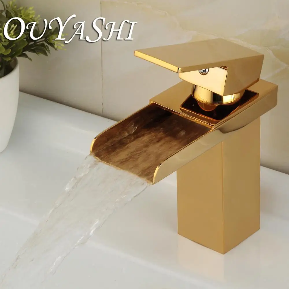 OUYASHI смеситель для ванной комнаты водопроводный кран с креплением на раковину