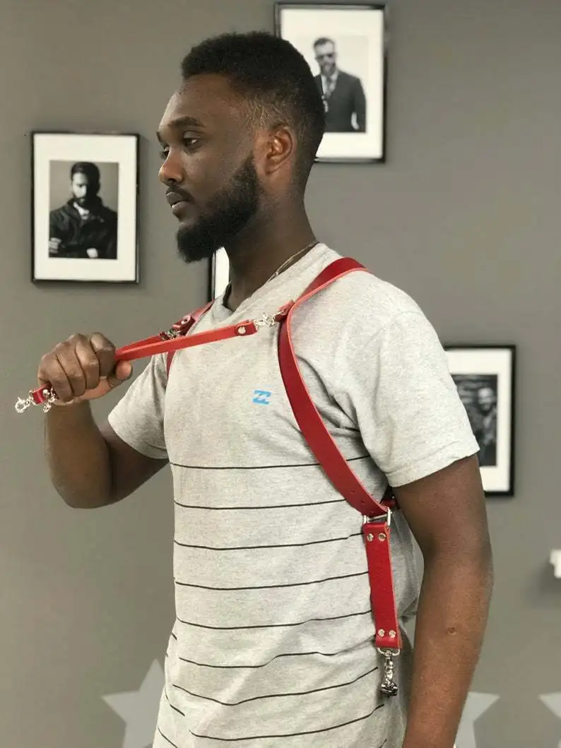 Мужской ремень с пряжкой для камеры винтажный в стиле милитари из искусственной