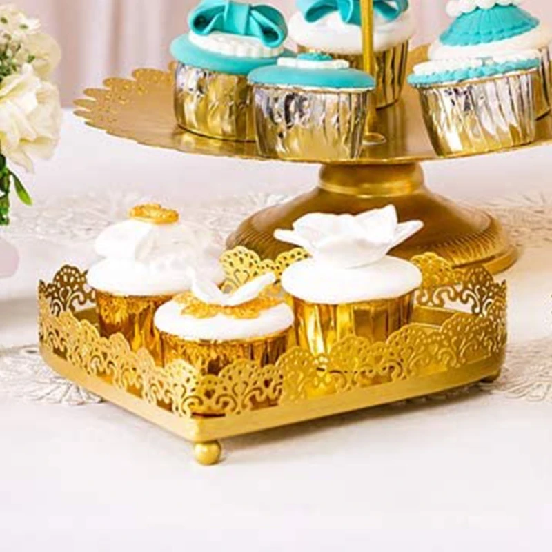 Железная подставка под пирожные и подносы для выпечки кексов держатель фруктов