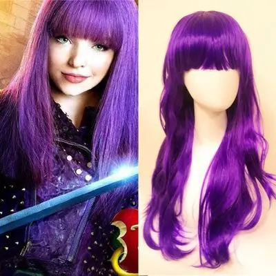 Потоки 2 маль Берта малефисент долго живые зло жаропрочные синтетические волосы