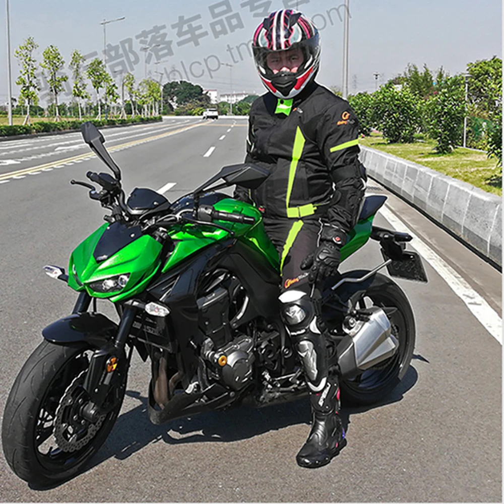 

Riding Tribe Waterproof Motorcycle Racing Suit Protective Gear Motorcycle Jacket+Motorcycle Pants Hip Protector Moto Clothing ##