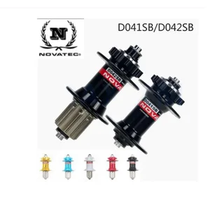 Ступицы для горного велосипеда Novatec велосипедная ступица MTB, D041SB, D042SB, передние + задние + быстросъемные, дисковый подшипник 28, 32, 36 отверстий